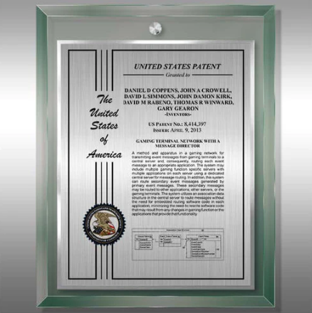 Compact Plaque Sizes: 9x12 and 8x10 Inches