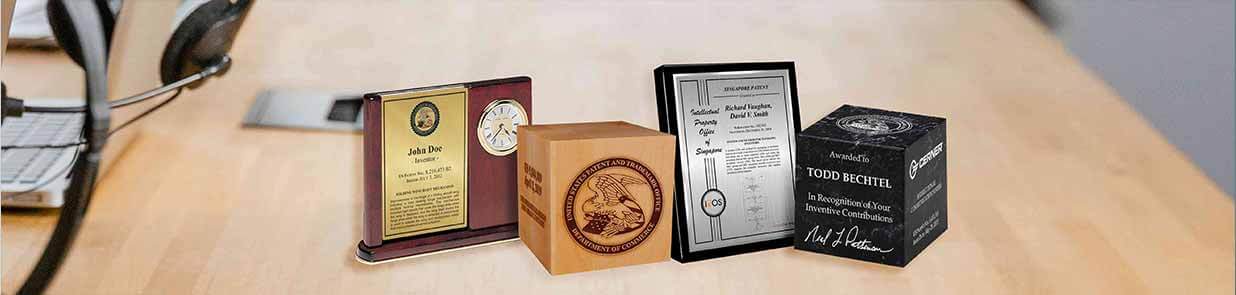 Patent Awards Wood & Stone Image