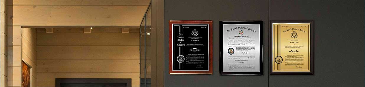Trademark Plaques Wood Image