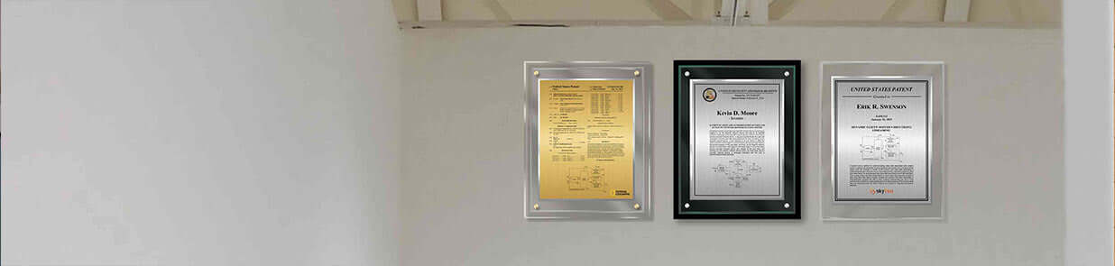 Patent Plaques Lucite Image