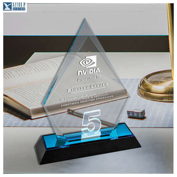 employee milestone plaque