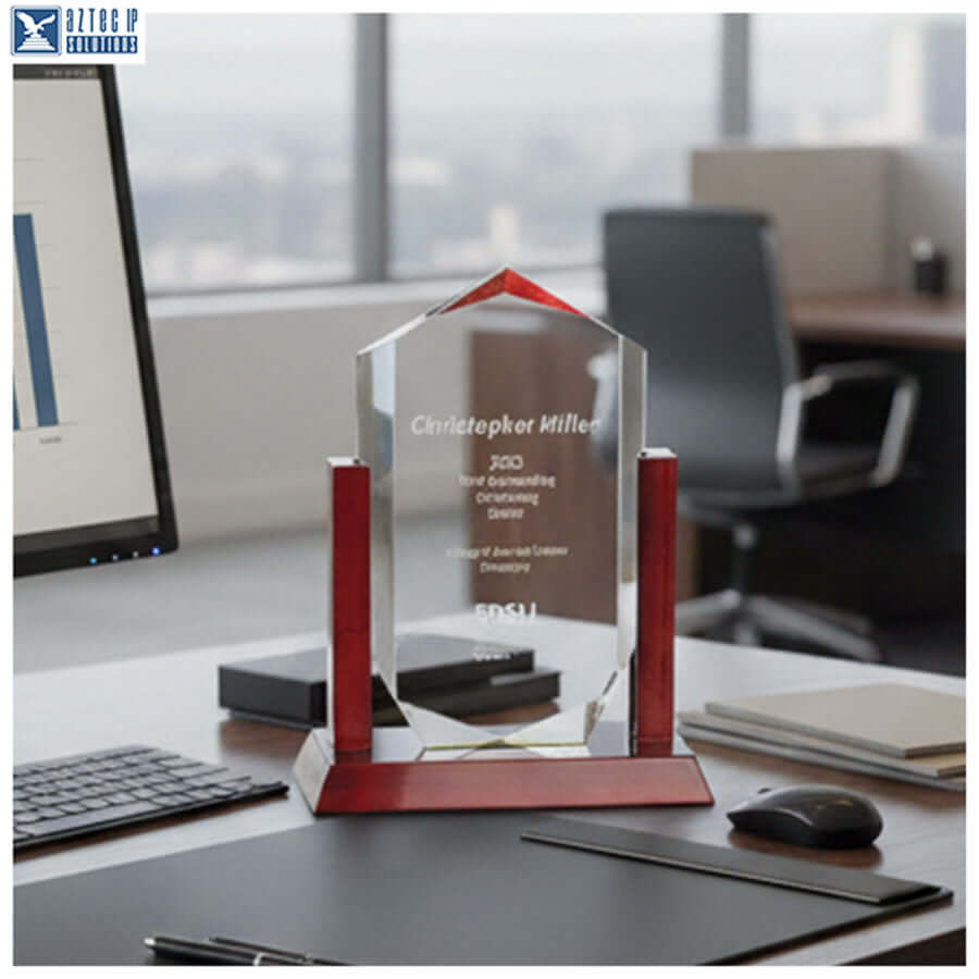 Acrylic crown award