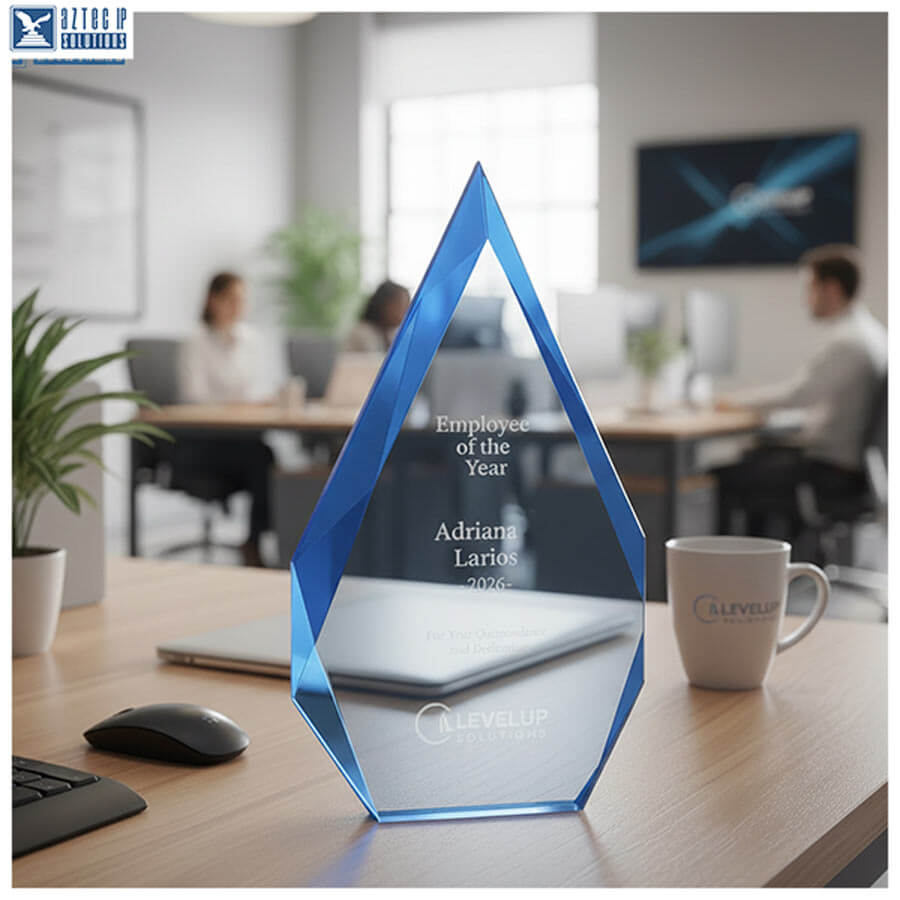 Acrylic flame award