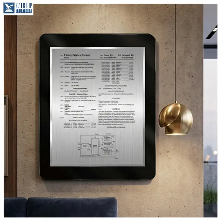 Patent plaque