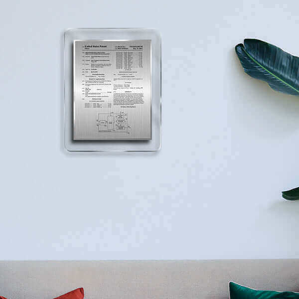 AC1-SuS-R14 Silver Patent Wall