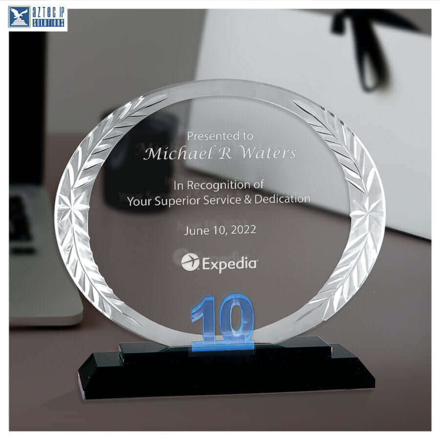 personalized corporate trophies