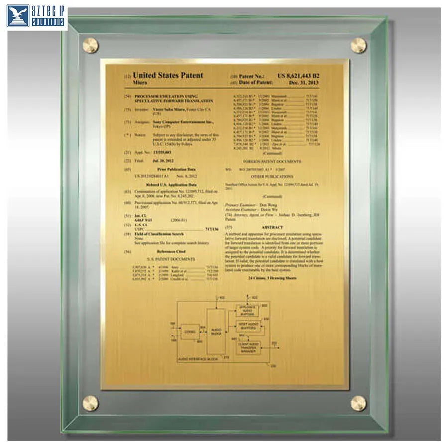 Layout 1 | Patent Front Page - Patent plaque