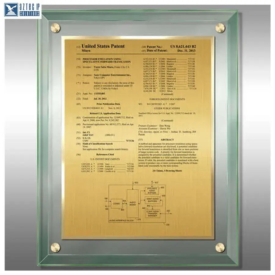 Layout 1 | Patent Front Page - Patent plaque