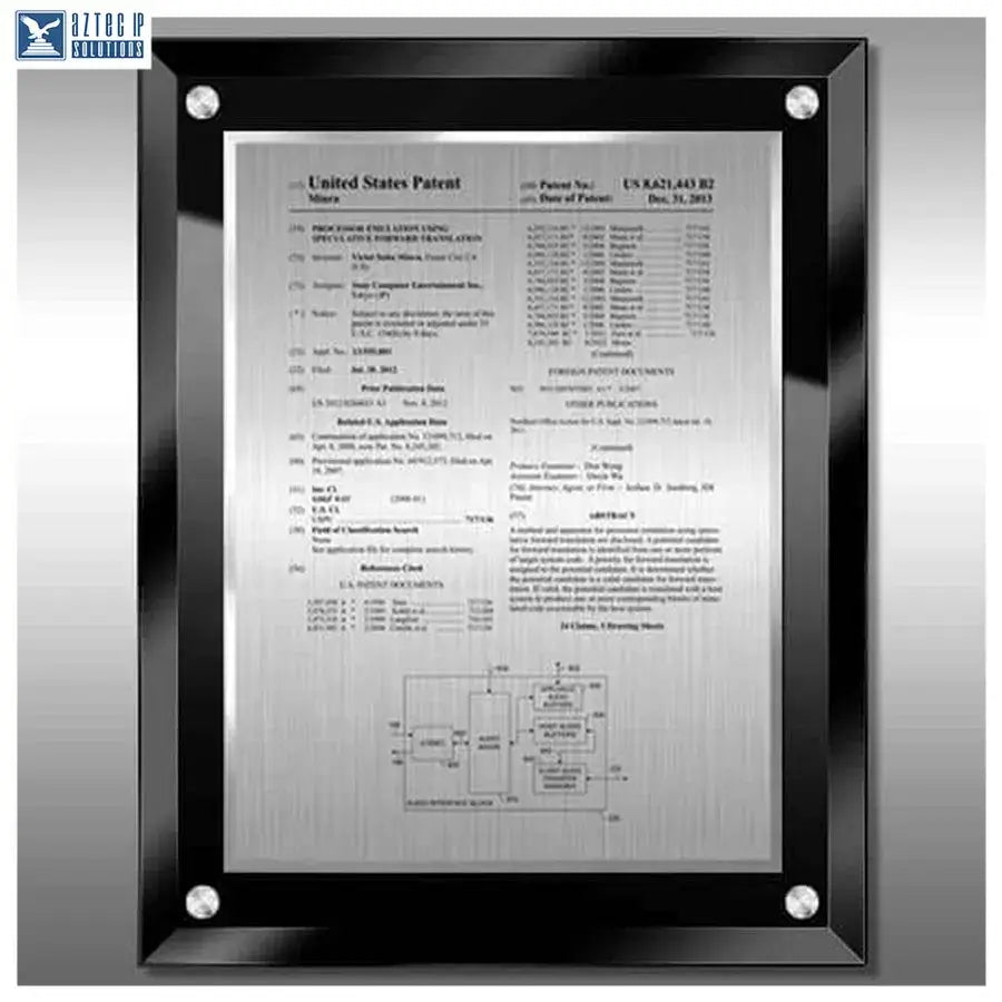 Layout 1 | Patent Front Page - Patent plaque