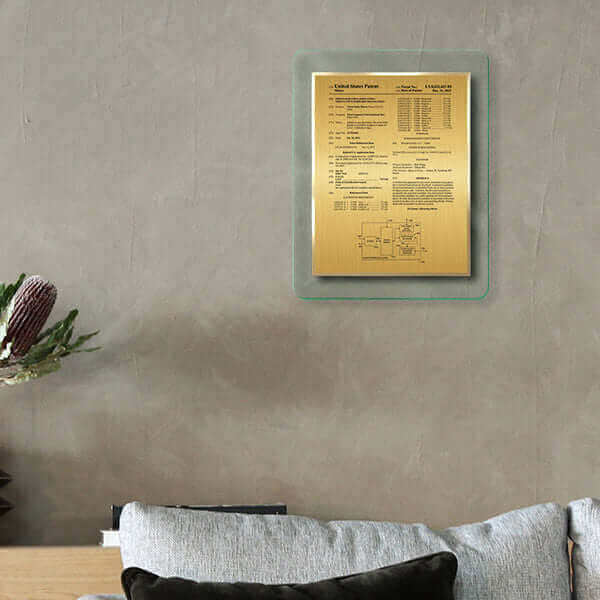 AirLucite® Jade Rounded Corners Patent Wall