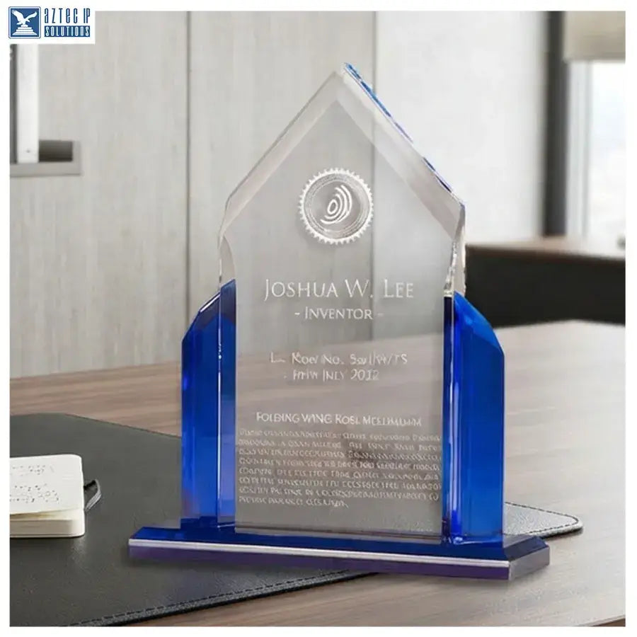acrylic desk award