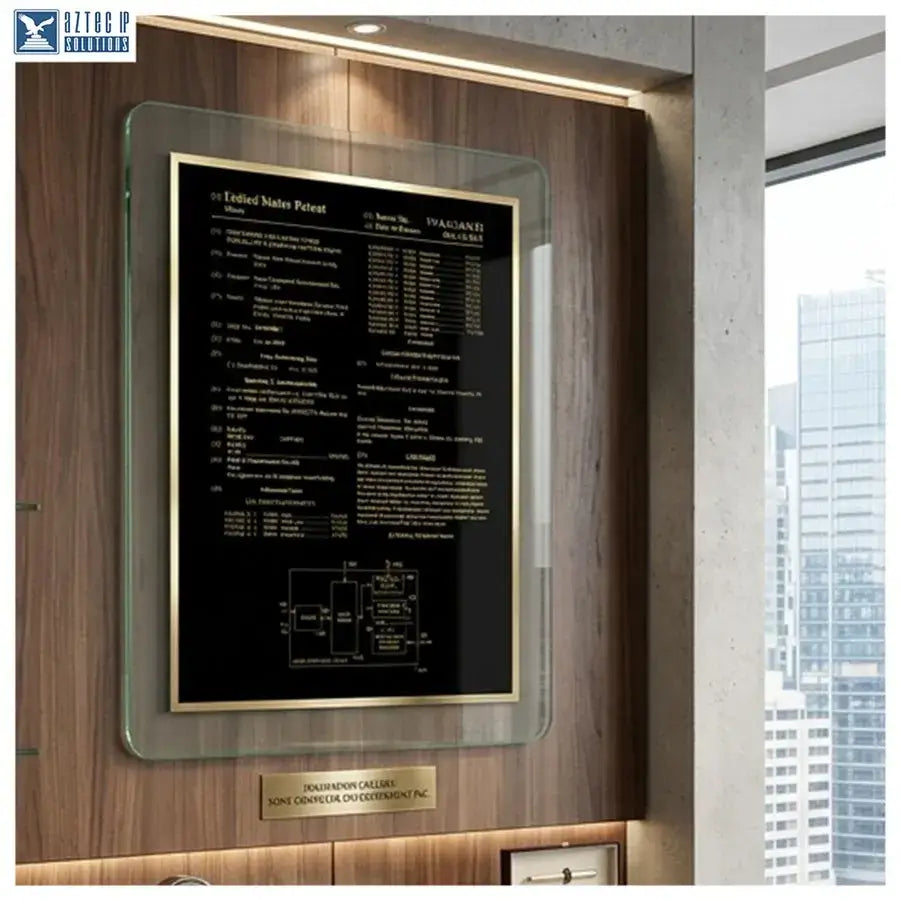AirLucite® patent plaque