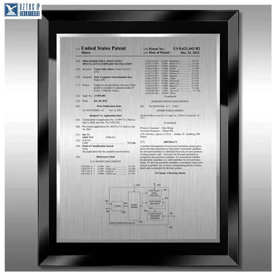 Layout 1 | Patent Front Page - Patent plaque