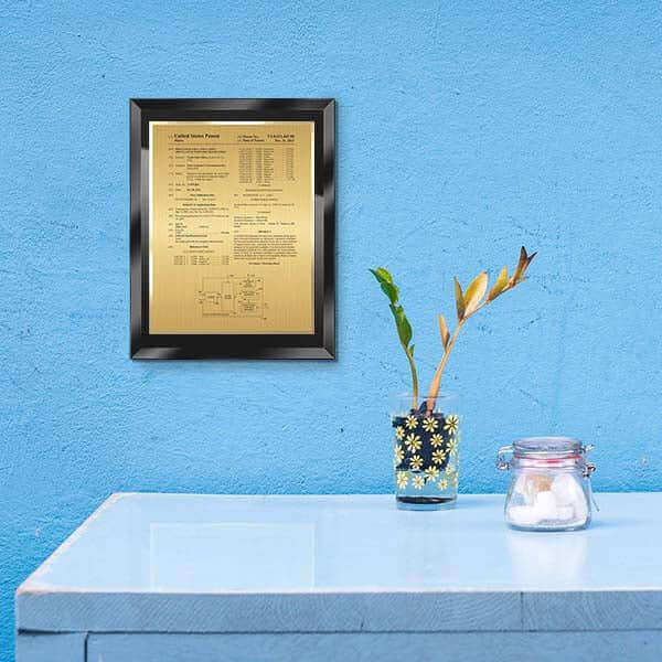 BG-EZ14 Gold- Patent Front Page