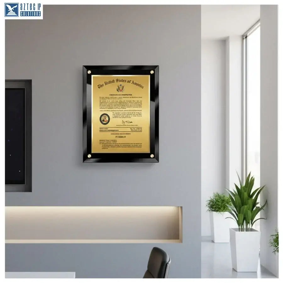 Glass Trademark Plaques