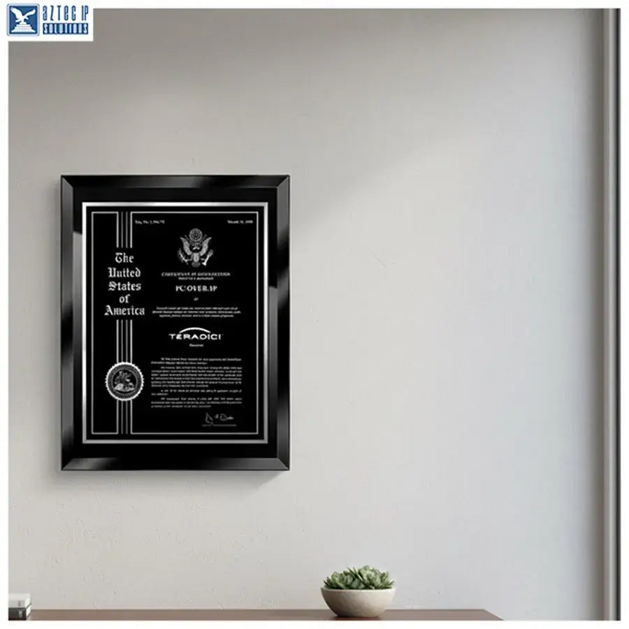 Black glass trademark