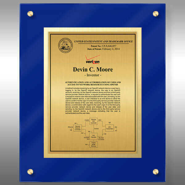 BL1-EZ22 Gold Patent Inventor