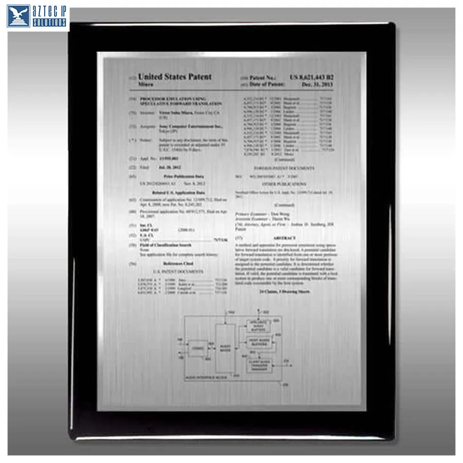 Layout 1 | Patent Front Page - Patent plaque