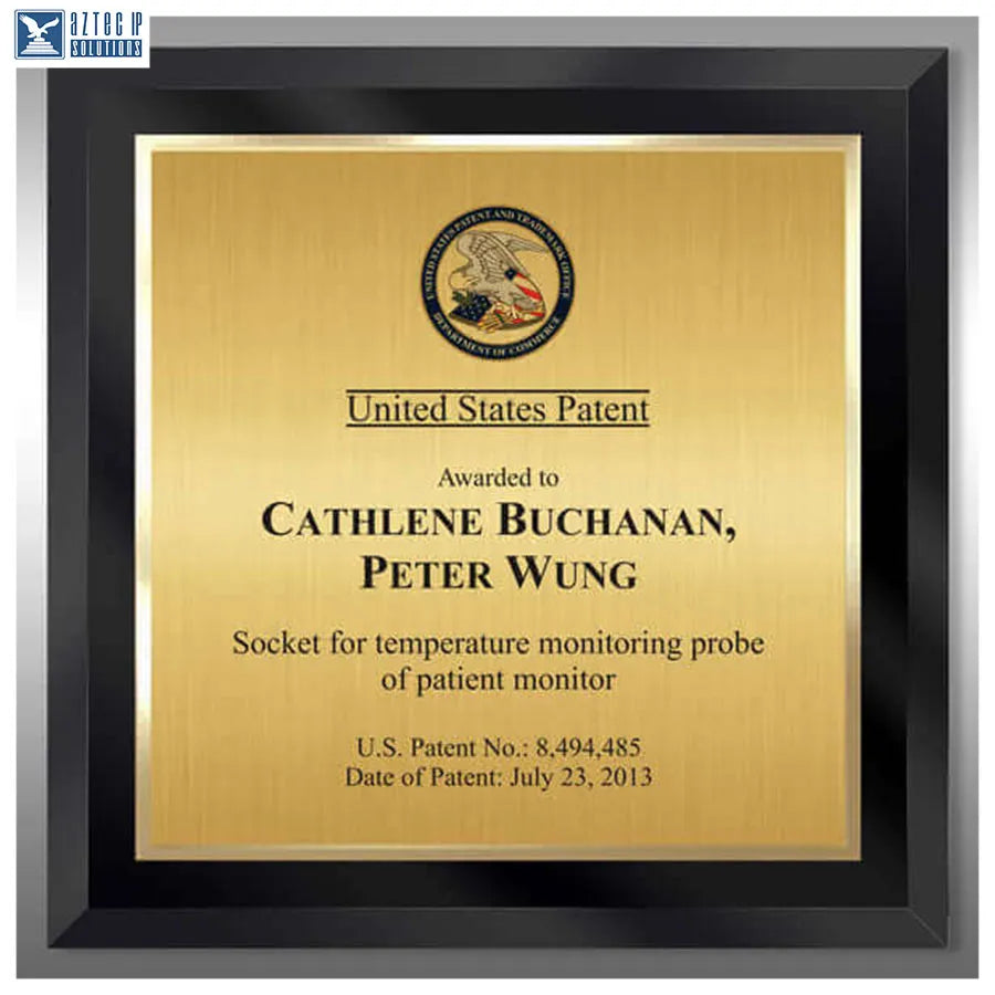 Layout 1 | Patent Front Page - black glass plaque