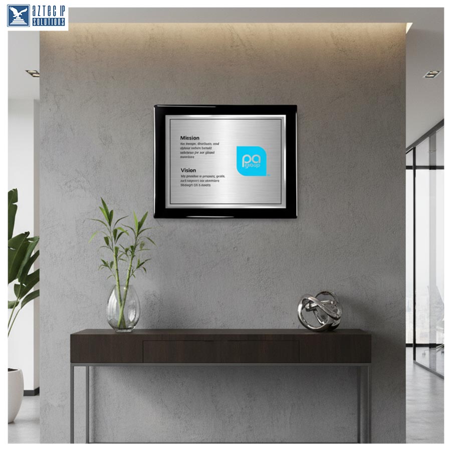 Mission Statement Plaque - Black Piano BP-MS15EZG