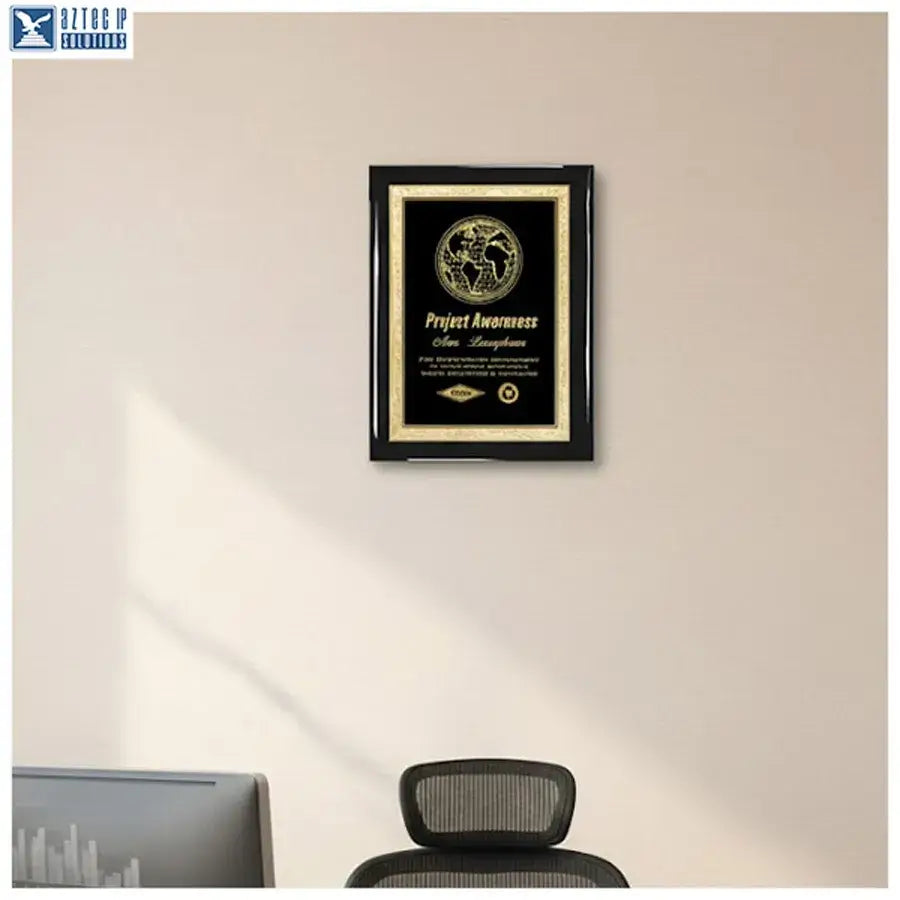 award plaque
