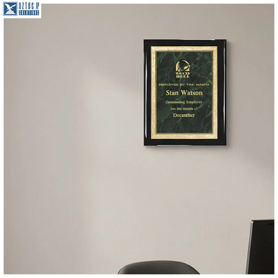 Florentine border plaque