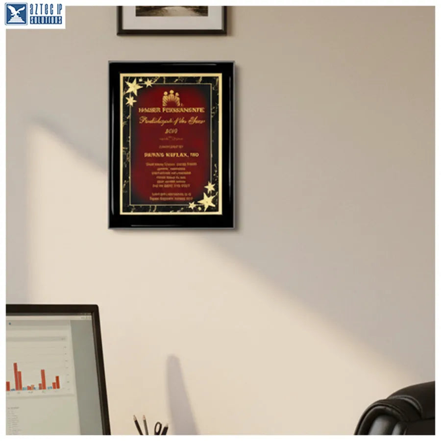 custom engraved plaque