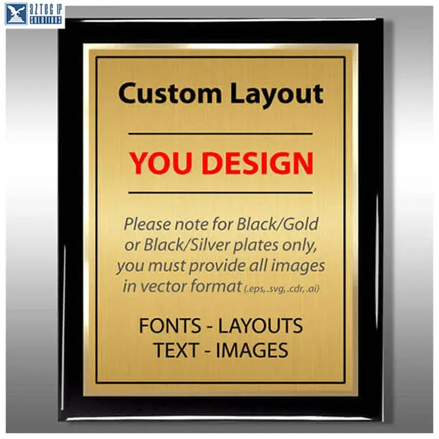 Wood Trademark Plaques