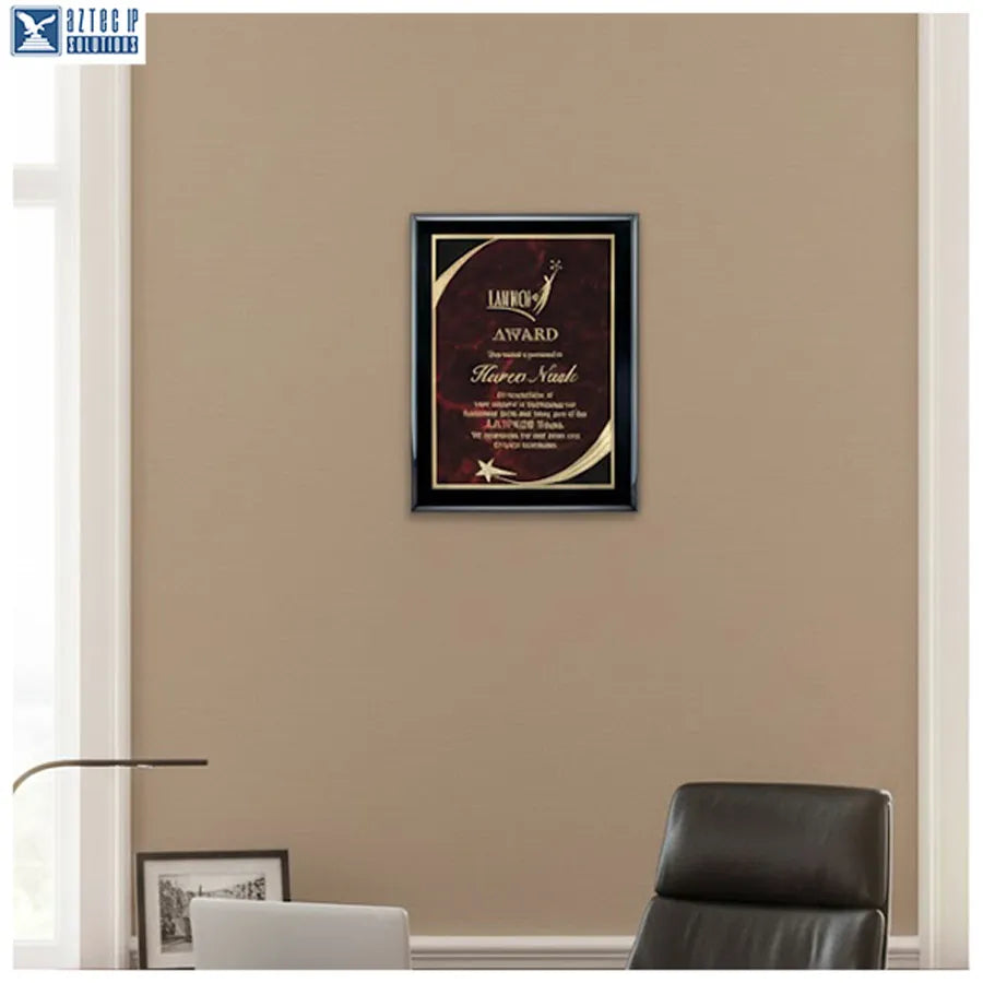 employee recognition plaque