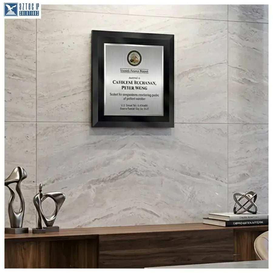 Corporate display plaque