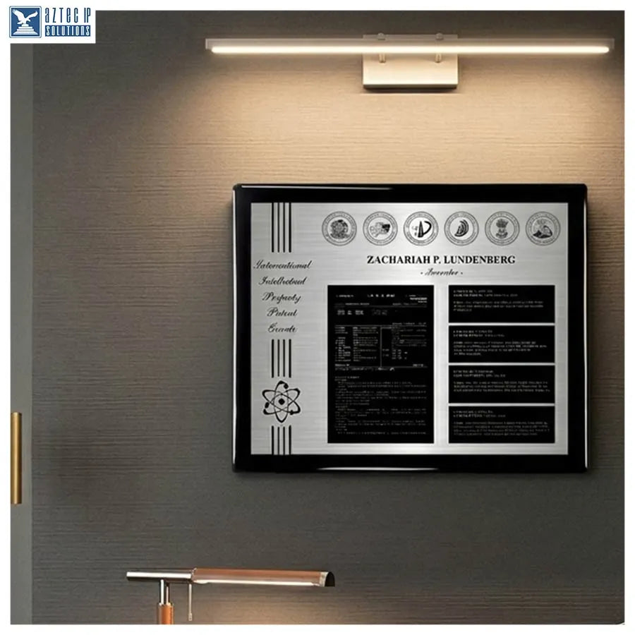 Patent plaque