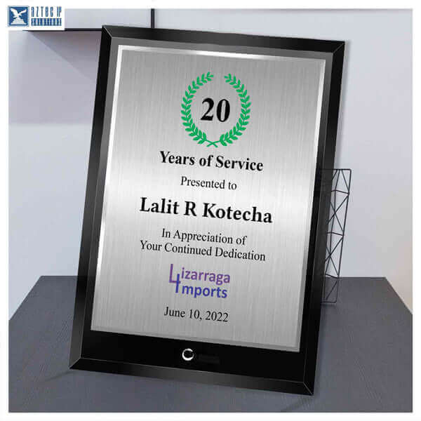 retirement desk plaque