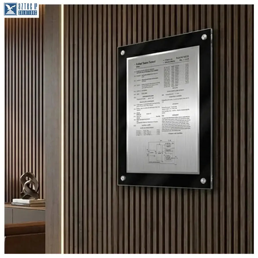 floating wall plaque
