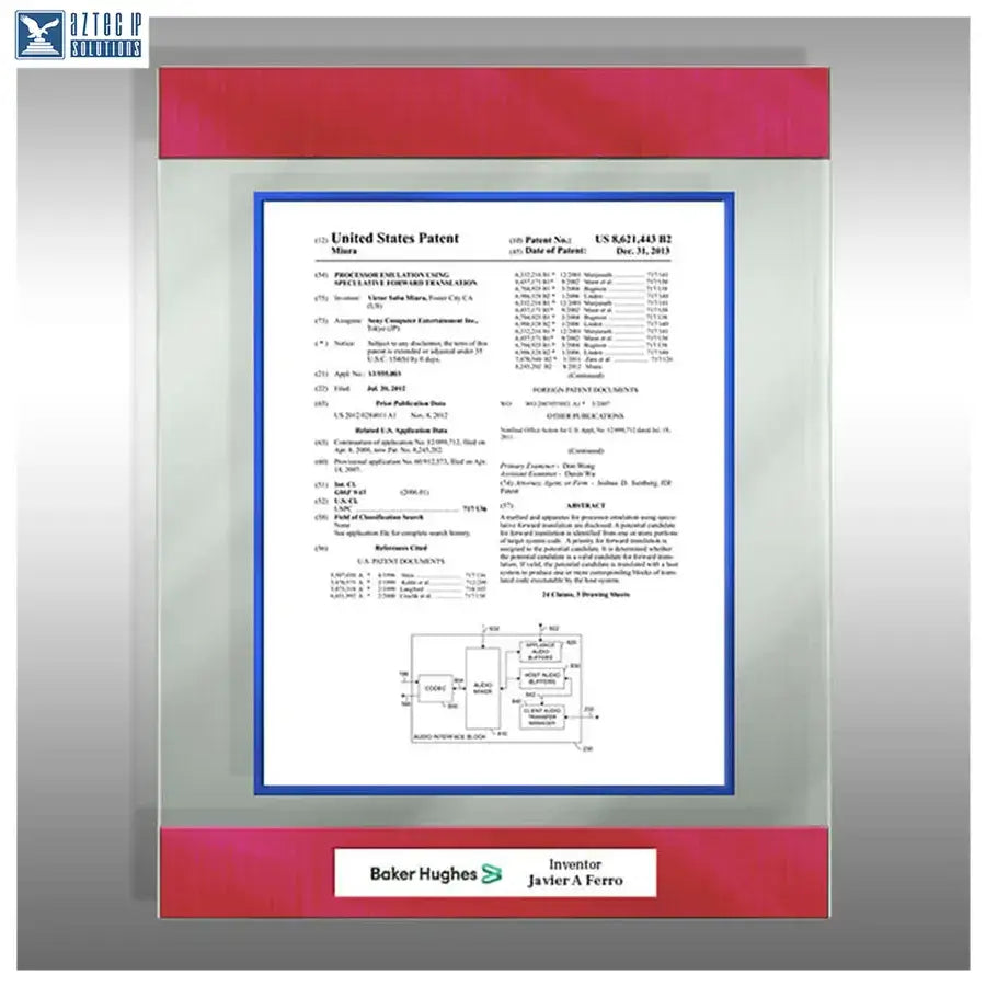 dual band plaque