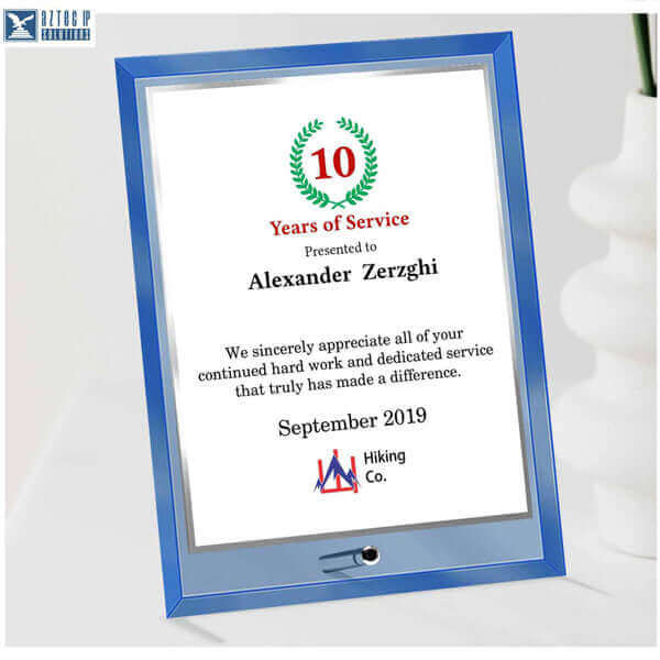 personalized corporate trophies