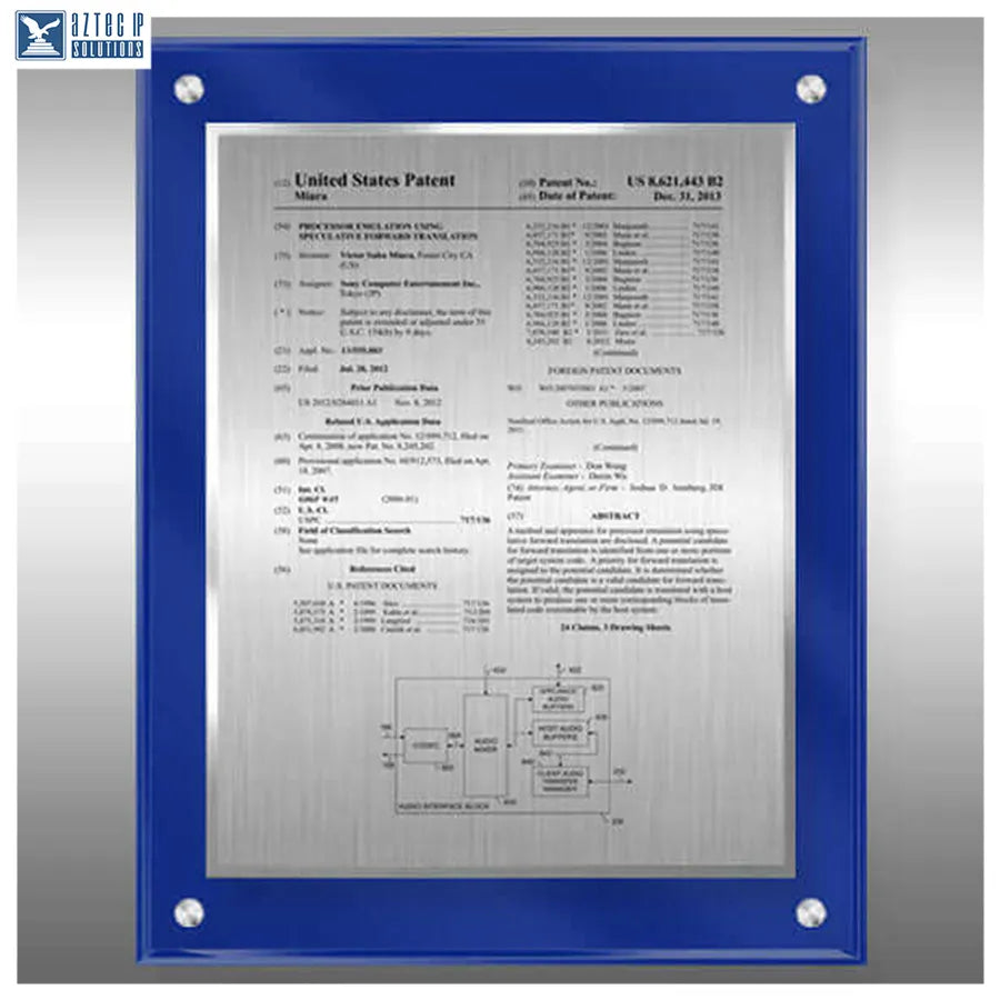 Layout 1 | Patent Front Page - Patent plaque