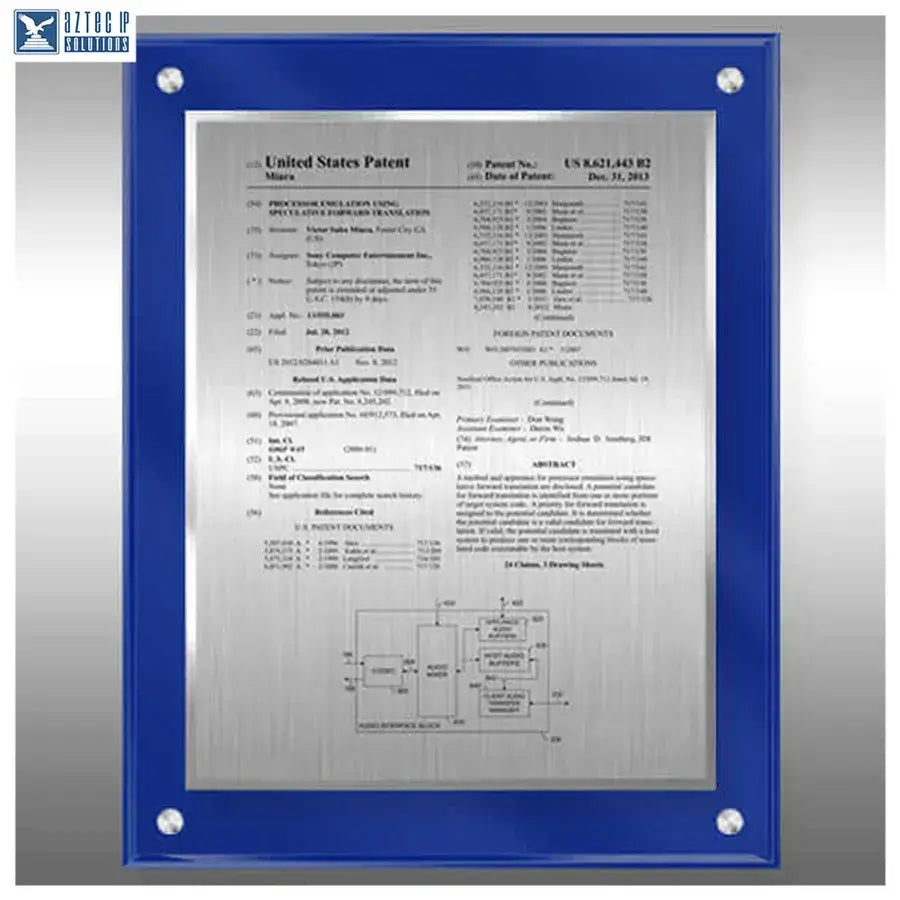 Layout 1 | Patent Front Page - Patent plaque