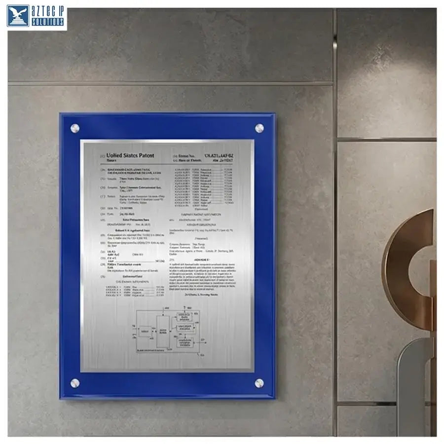 Lucite® recognition plaque