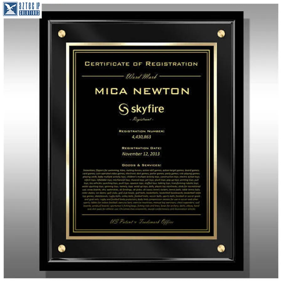 Corporate logo display