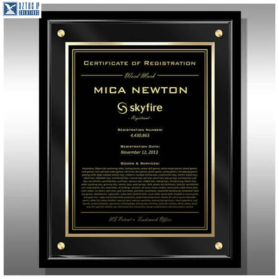 Corporate logo display