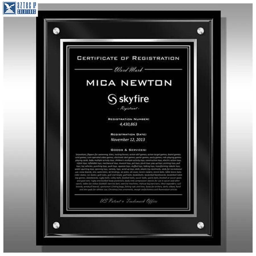 clear lucite trademark