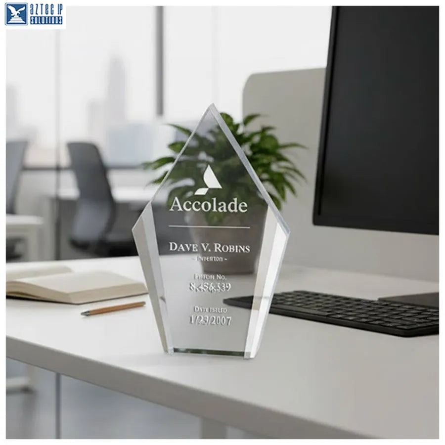 Inventor recognition trophy