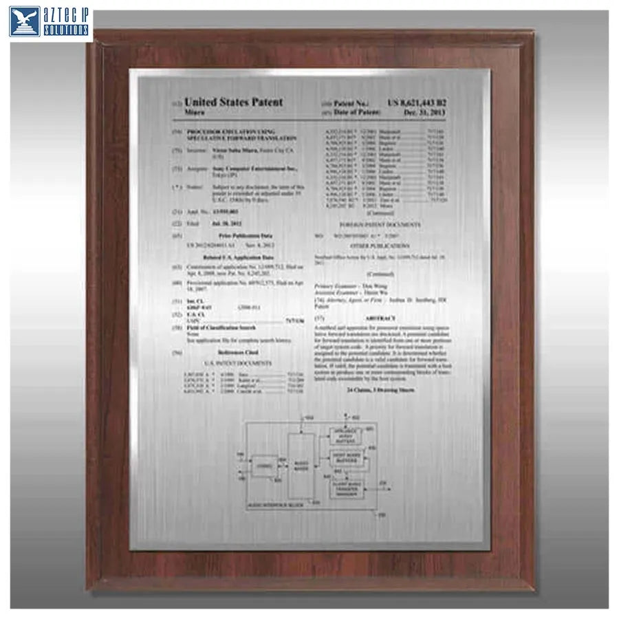 Layout 1 | Patent Front Page - Patent plaque