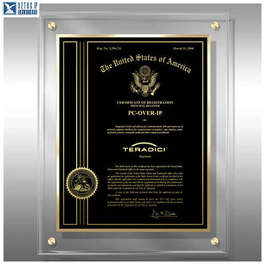 clear lucite trademark