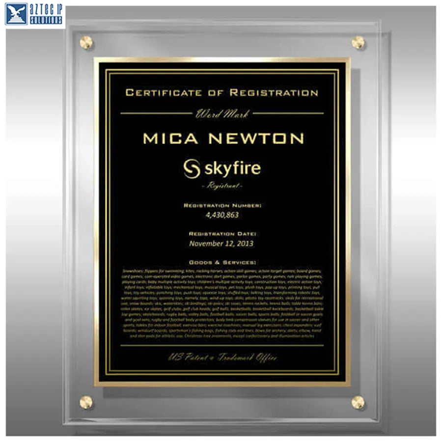 clear lucite trademark