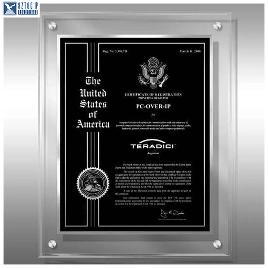 clear lucite trademark