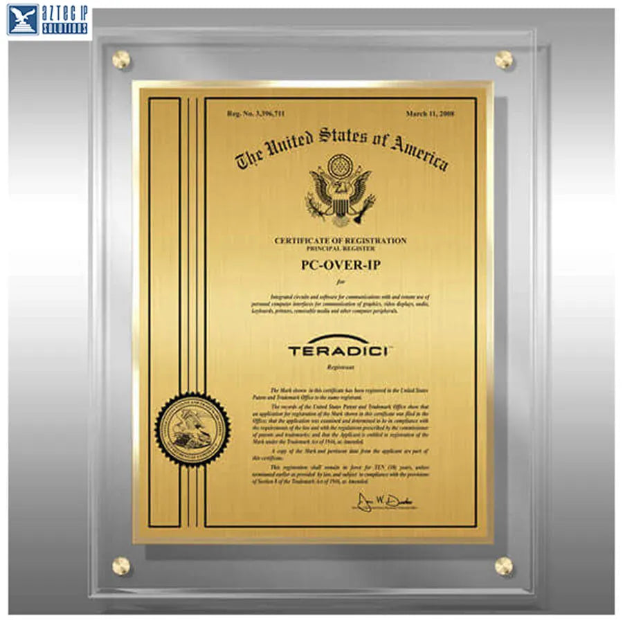 clear lucite trademark