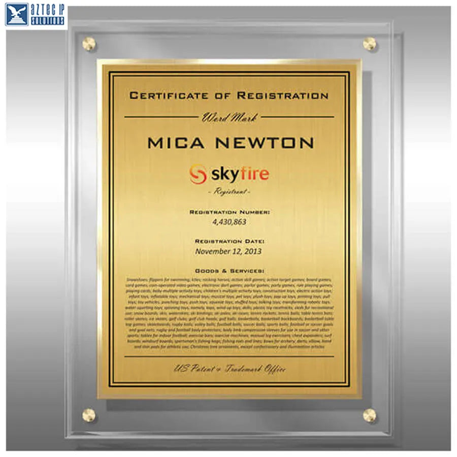 clear lucite trademark