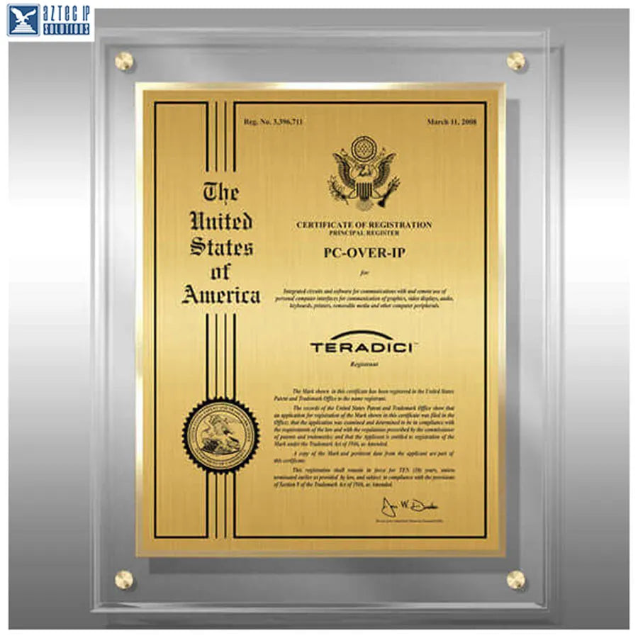 clear lucite trademark