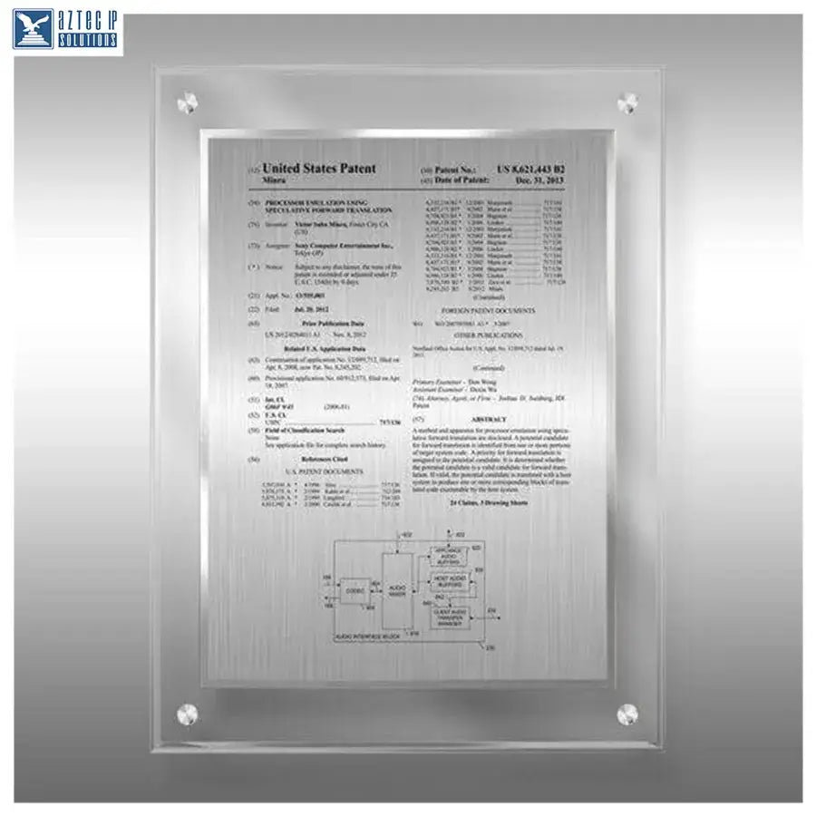 Layout 1 | Patent Front Page - Patent plaque